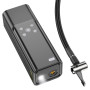 Автомобильный насос HOCO ZP7 Maddy portable smart air pump (5000mAh) Black