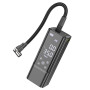 Автомобильный насос HOCO ZP7 Maddy portable smart air pump (5000mAh) Black
