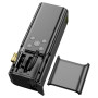 Автомобильный насос HOCO ZP7 Maddy portable smart air pump (5000mAh) Black
