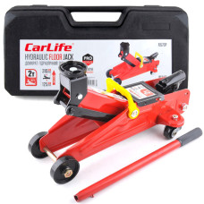 Домкрат подкатной CarLife 2т 125-310мм в кейсе FJ570P