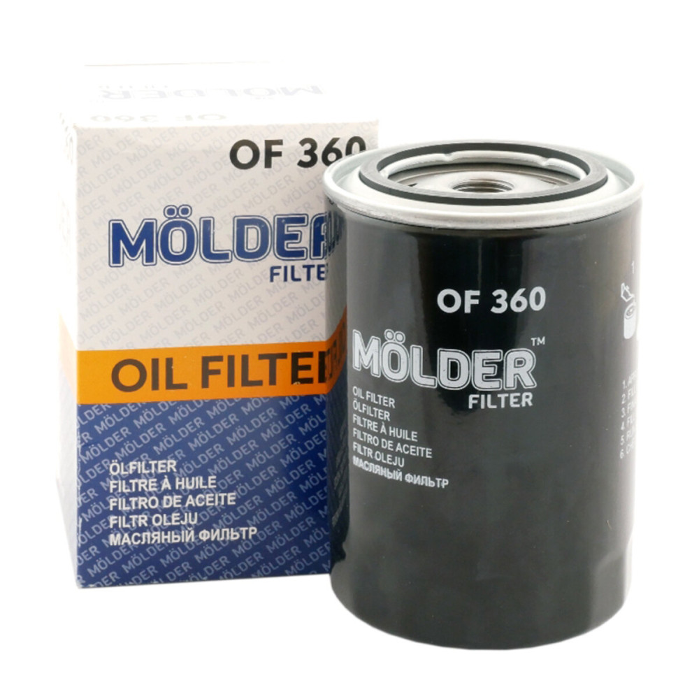 Фільтр масляний Molder Filter OF 360 (WL7448, OC470, W94066)