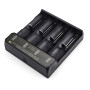 Зарядний пристрій ESSAGER Battery Charger with LED Indicator For 4 LED Black