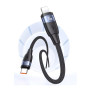 Кабель Usams US-SJ634 U85 Type-C To Lightning PD 30W Aluminum Alloy Fast Charging & Data Cable 1.2m black