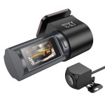 Автомобильный видеорегистратор Hoco DV8 2K 2560/25fps WiFi с камерой заднего вида и записью в машину
