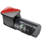 Автомобильный видеорегистратор Hoco DV8 2K 2560/25fps WiFi с камерой заднего вида и записью в машину