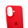 Чохол для смартфона Silicone Full Case AA Open Cam for Apple iPhone 16 18,Peach