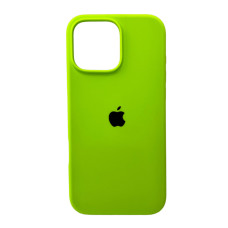 Чохол для смартфона Silicone Full Case AA Open Cam for Apple iPhone 16 Pro Max 24,Shiny Green