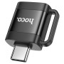 Адаптер HOCO UA31C Type-C male to USB female OTG adapter Black