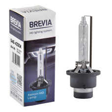 Ксеноновая лампа Brevia D4S 4300K, 42V, 35W PK32d-5, 1шт