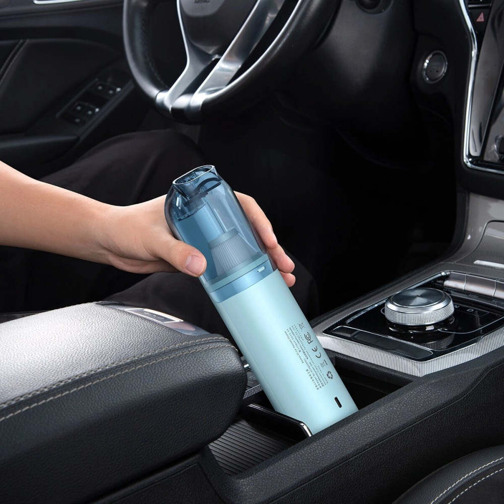 Автомобильный пылесос Baseus A1 Car Vacuum Cleaner Glacier Blue