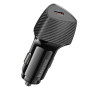 Автомобильное зарядное устройство BOROFONE BZ31B Solid single-port PD30W car charger Black