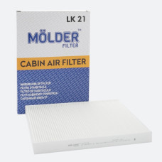 Фільтр салону Molder Filter LK 21 (WP6812, LA31, CU2882)