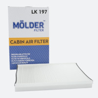 Фильтр салона Molder Filter LK 197 (WP9330, LA307, CU3569)