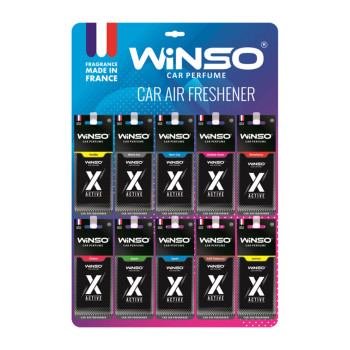 Ароматизатор Winso X Active MIX Ароматизатор Winso X Active MIX
