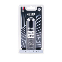 Ароматизатор Winso Magic Spray Exclusive Silver, 30мл 534092 в виде спрея