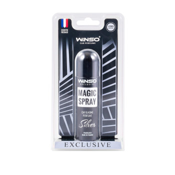 Ароматизатор Winso Magic Spray Exclusive Silver, 30мл 534092 в виде спрея