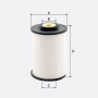Фільтр паливний Molder Filter KFX 58D (WF8156, KX68DEco, BFU700X)