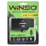 Розгалужувач прикурювача Winso 2в1