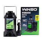 Домкрат гидравлический бутылочный Winso 12т 190-365мм