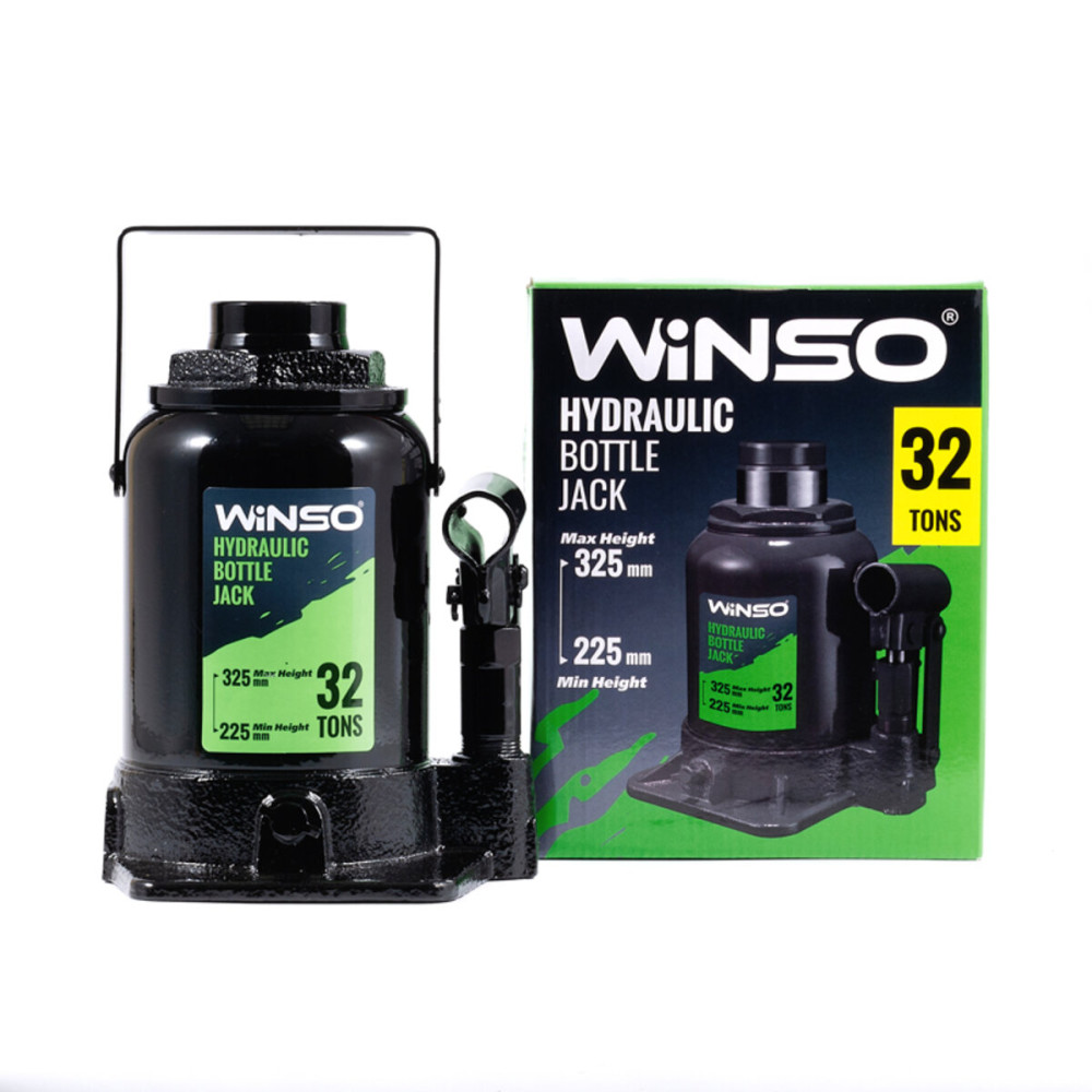 Домкрат гидравлический бутылочный Winso 32т 225-325мм