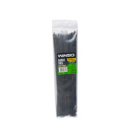 Хомуты Winso пластиковые черные 4,8x300, 100шт