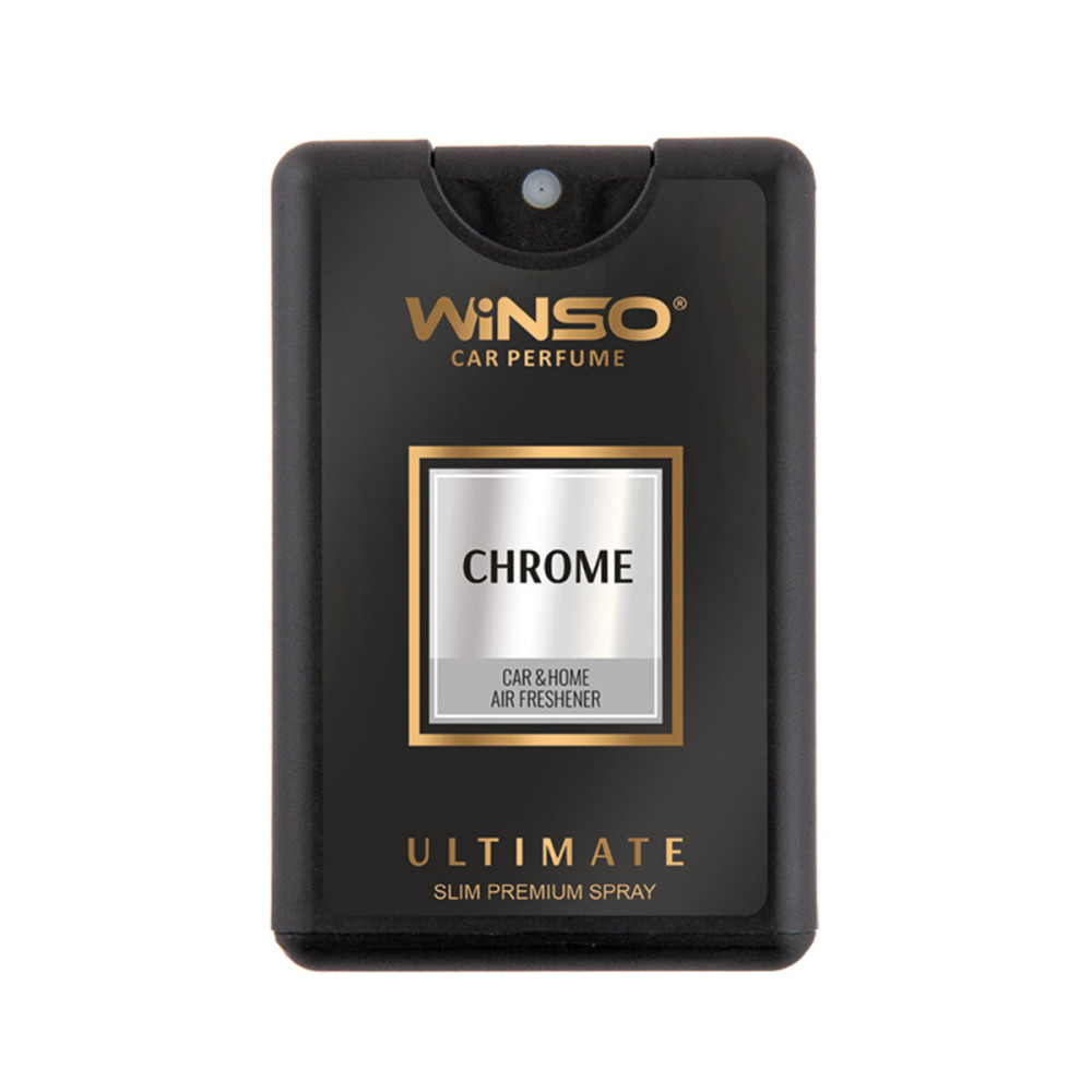 Освежитель воздуха WINSO ULTIMATE Slim Sprey спрей 18мл - Chrome