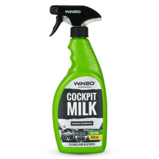 Полироль-молочко для панели приборов Winso Cockpit Milk Lemon, 500мл