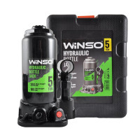 Домкрат гидравлический бутылочный Winso 5т 185-355мм 185000