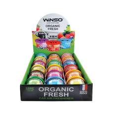 Ароматизатор Winso Organic Fresh MIX №2, 40г 18шт гелевый