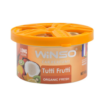 Ароматизатор Winso Organic Fresh Tutti Frutti гелевый 40г