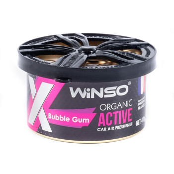 Ароматизатор Winso X Active Organic Bubble Gum, 40г Ароматизатор Winso X Active Organic Bubble Gum, 40г