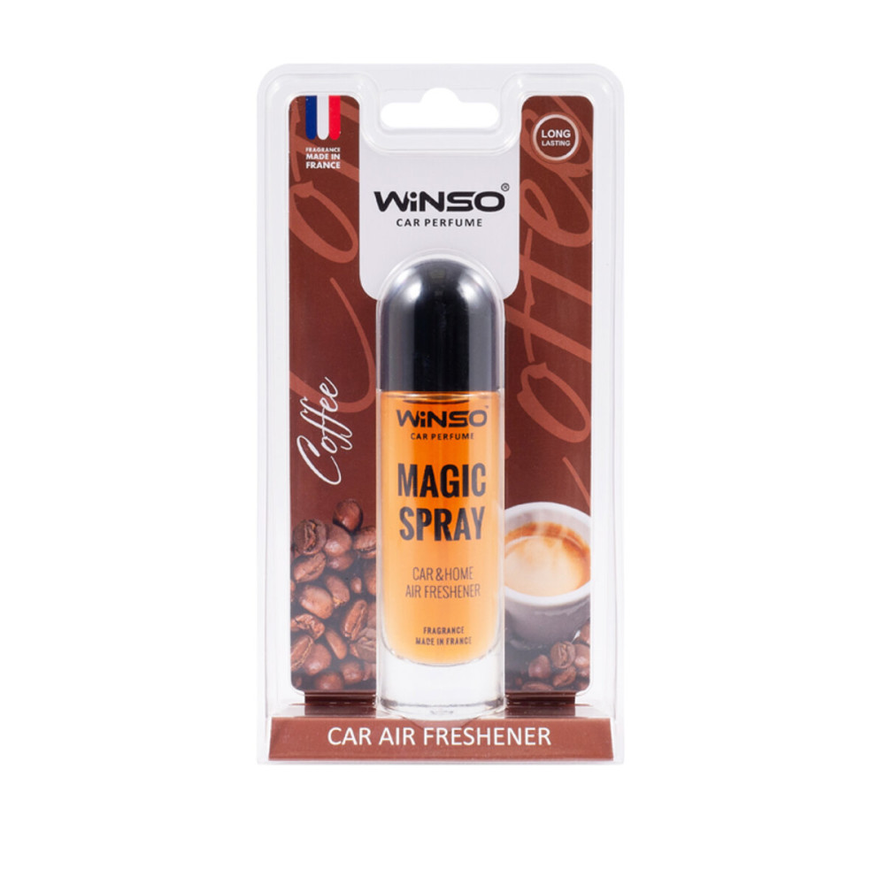 Ароматизатор Winso Magic Spray Coffee, 30мл 532480 в виде спрея