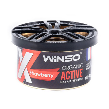 Ароматизатор Winso X Active Organic Strawberry, 40г Ароматизатор Winso X Active Organic Strawberry, 40г