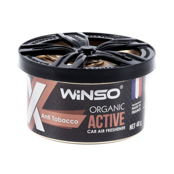 Ароматизатор Winso X Active Organic Anti Tobacco, 40г Ароматизатор Winso X Active Organic Anti Tobacco, 40г