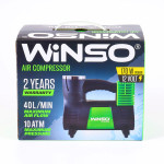 Компрессор автомобильный Winso 10 Атм 40 л/мин 170 Вт