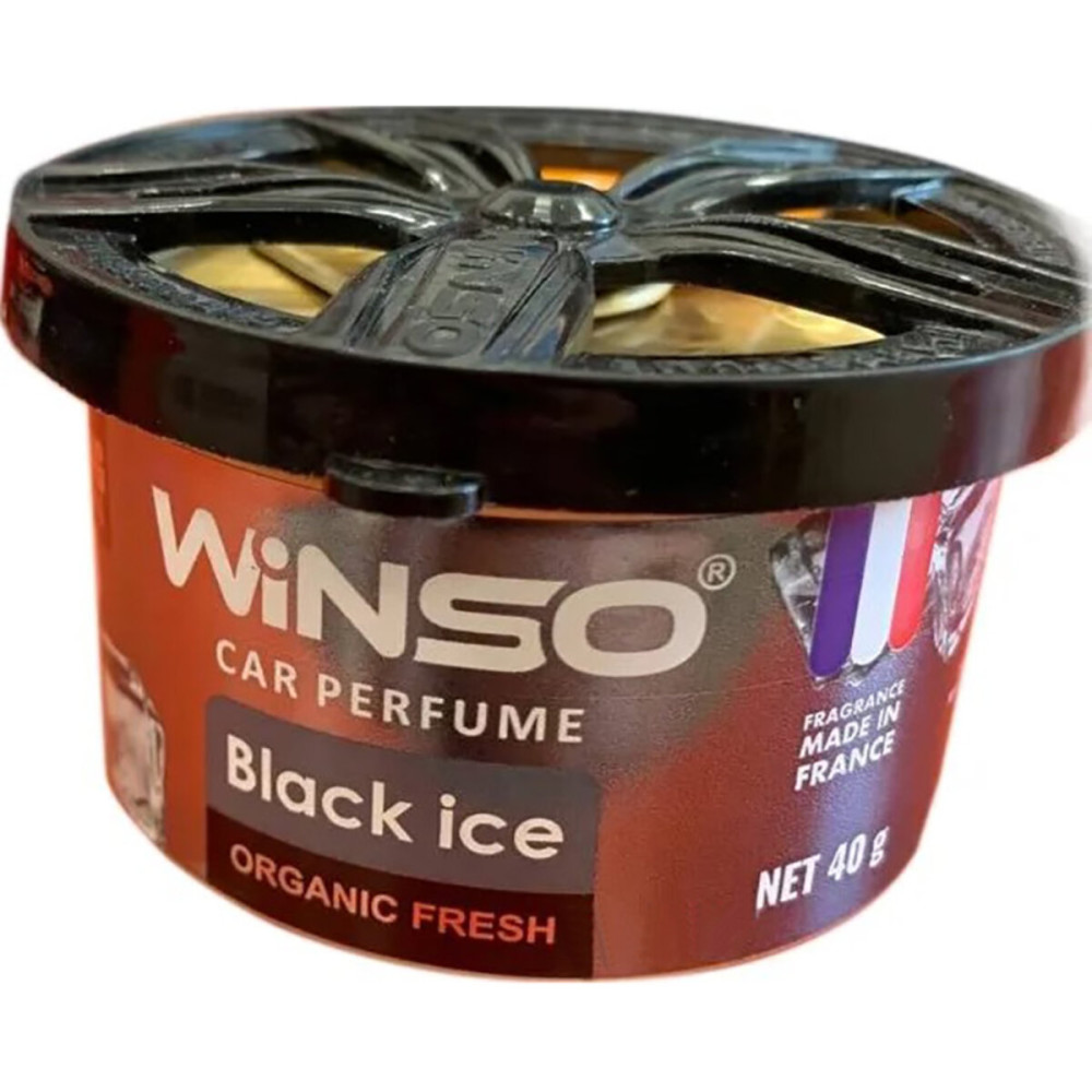 Ароматизатор Winso Organic Fresh Black Ice гелевый 40г