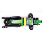 Домкрат гідравлічний, підкатний, 2т, 8,5 кг, висота 135-335мм, картонна упаковка