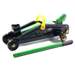 Домкрат гидравлический, подкатной, 2т, 6.3 кг, высота 125-305мм в кейсе