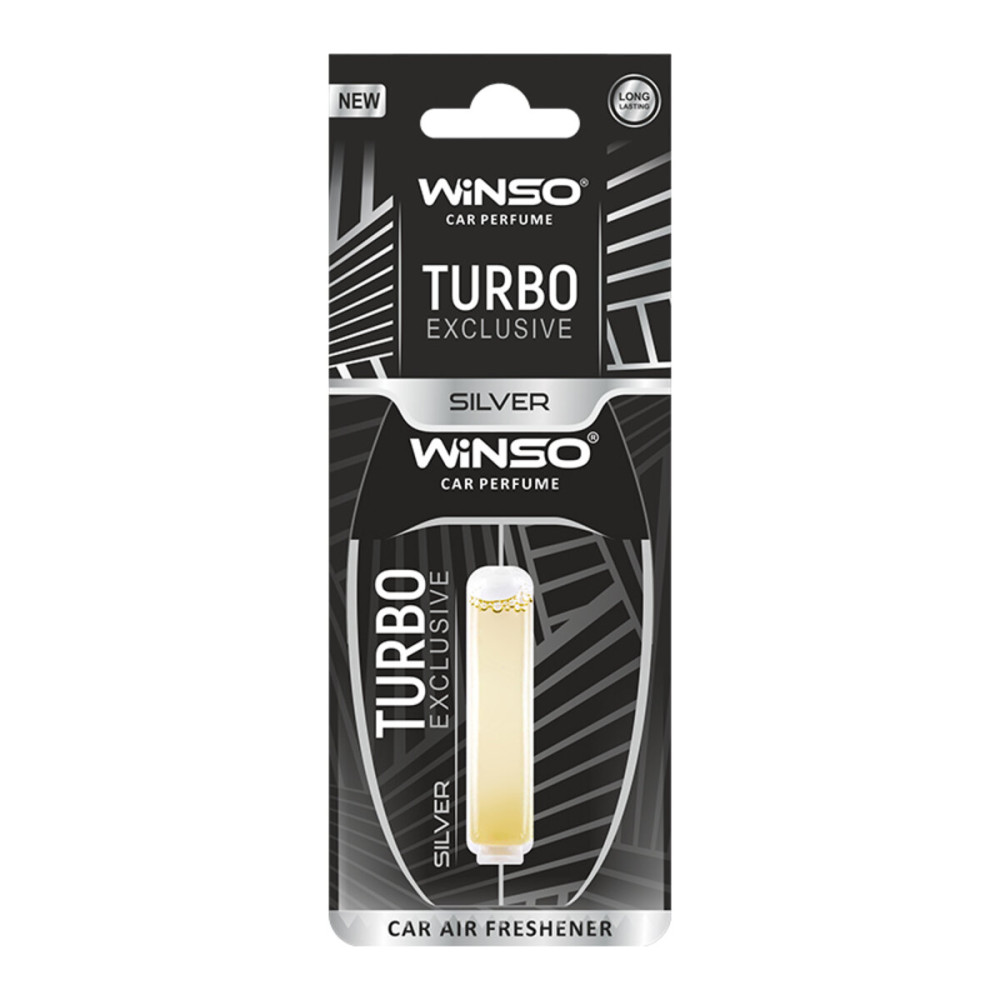 Освежитель воздуха с капсулой Winso Turbo Exclusive - Silver