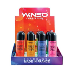 Набор ароматизаторов Winso Magic Spray MIX №3, 30мл, 12шт