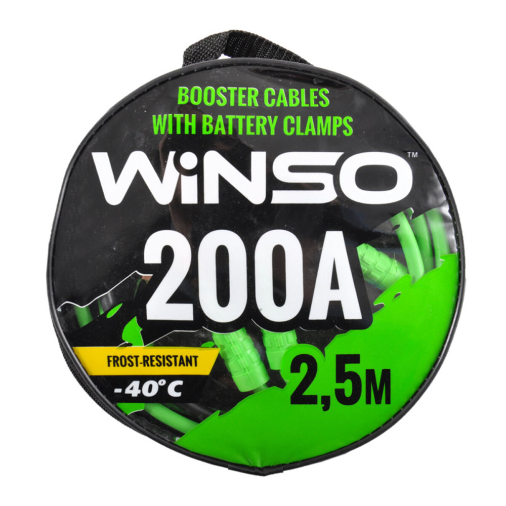 Провода-прикуриватели Winso 200А, 2,5м 138210