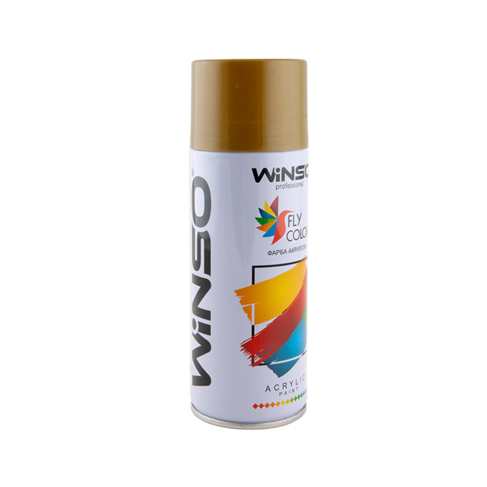 Краска акриловая Winso Spray 450мл золотой металлик (DIAMOND GOLD)