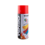 Акрилова термостійка спрей-фарба 600° Winso 450мл багряно-червоний (FLAME RED/RAL3000)