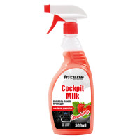 Полироль-молочко для панели приборов Winso Cockpit Milk Клубника, 500мл