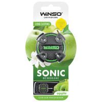 Освежитель воздуха Winso Sonic, мембранный на дефлектор - Apple