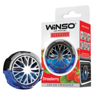 Освежитель воздуха Winso Merssus на дефлектор с регулировкой интенсивности 18мл Strawberry