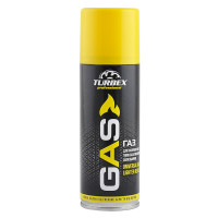 Газ Turbex для заправки всех типов многоразовых зажигалок, 200мл