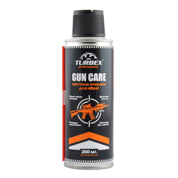 Смазка очиститель для оружия Turbex Gun Care, 200мл Смазка очиститель для оружия Turbex Gun Care, 200мл