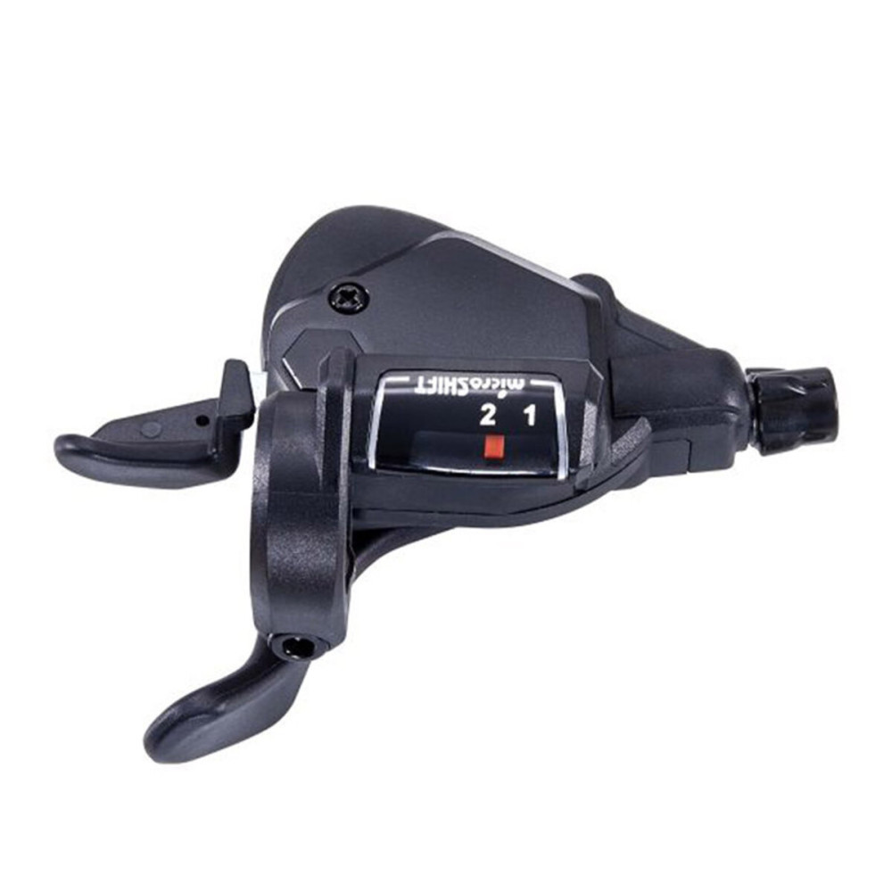 Манетки MicroSHIFT Mezzo 2x8s (пара) з індикатором, тросики L2140/1700