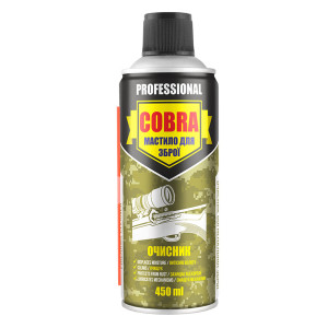 Смазка очиститель для оружия Nowax Firearms Cleaner Cobra, 450мл